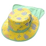 Gelato(ジェラート) シェルプリント　UVハット イエロー 56