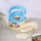 バスルームアクセサリーMとF 1pcベビーPottiesポータブル子CarryトイレシートChamber PotsベビーPotty椅子Trainers Kids快適なポータブル男性用小便器トイレ