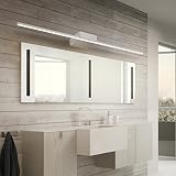 LEDミラーライト、洗面所トイレ浴室、防水、防曇、白12W60cm（23.6 "） ( Size : Round tube )