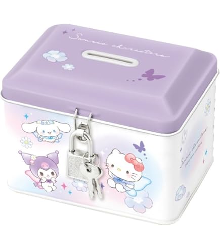 Amazon.co.jp: クラックス サンリオキャラクターズ カギ付き缶バンク