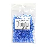島村 フラワービーズ 200個入り デラックスDX 7mm ブルー ASH-FL7-13