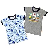 プラレール 半袖丸首シャツ 2枚組 肌着 下着 ドクターイエロー N700 こまち inner03(100)