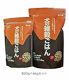 アニマル・ワン 犬の雑穀ごはん (チキン・ライト&シニア犬用) 1.6kg +800gセット