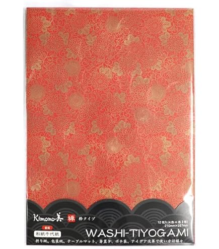 Amazon | エヒメ紙工 友禅千代紙 A4サイズ 30枚 YUA4-30P | おりがみ
