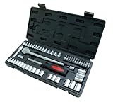 GreatNeck TK54 Ratchet and Socket Set, 54-Piece by Great Neck