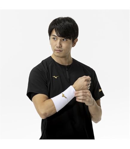 Amazon | ミズノ ミズノプロ 野球用 片手用 リストバンド テーパー