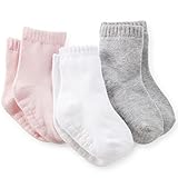 カーターズ（Carter's）2016年春夏新作 女の子用スプリングパステル定番カラー靴下3枚組セット (4-6years(102-122cm)) [並行輸入品]