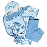 PACT BABY BOY-6-12 PRICKLY PLAYGROUND GIFT PACK 2