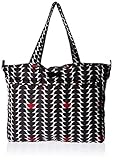 Ju-Ju-Be Onyx Collection Super Be Zippered Tote Diaper Bag Black Widow [並行輸入品]