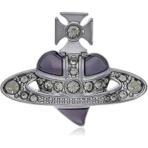 Amazon | [ヴィヴィアンウエストウッド]DIAMANTE HEART シングルピアス