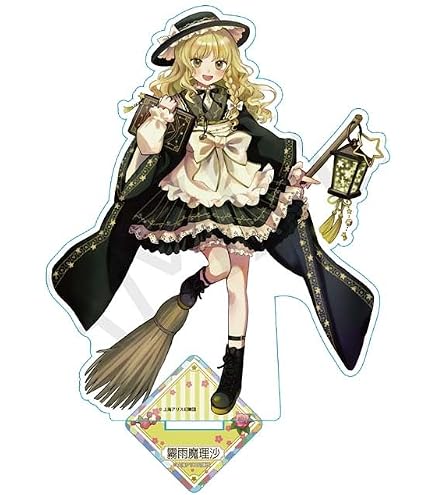 Amazon.co.jp: 東方紅魔郷「霧雨魔理沙」アクリルキーホルダー