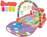 ベビージム プレイマット プレイジム 新生児 ベビーおもちゃ 室内遊具 知育玩具 出産準備 ピアノジム フィッシャープライスプレイマット プレイジム メリー 室内あそび 安全 保護ネット 快眠 取り外す可能 出産祝い プレゼント ギフト 赤ちゃんの必需品 0歳
