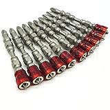安住商事 スクリュードライバービットセット 10PCS インパクト対応磁石ドライバー 10本セット