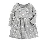 Carter's DRESS ベビー・ガールズ US サイズ: 18 Months カラー: グレー