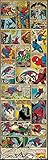 RoomMates RMK2358SLG Marvel Comic Panel, Spiderman Classic Peel and Stick Giant Wall Decal [並行輸入品]