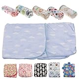 【ノーブランド品】新生児　ベビー　ベルベル　フリース　二層　ブランケット　寝具　毛布　おくるみ　バスタオル　快適　動物柄　全10パタン - フクロウと象