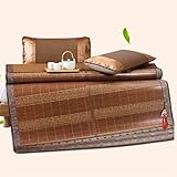 竹クールパッド3夏の1.8メートルシングルマット両面折り畳みマットベッド