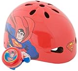 Pacific Cycle Superman Hardshell Helmet (Red) by Pacific Cycle