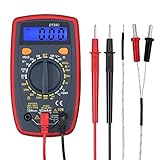 ProsterデジタルテスターMiniデジタルマルチメーターポケットテスターメーターDMM DC AC電流電圧計Ohm withバックライトLCD PSTTL261
