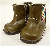 アーノルドパーマー AP7142 カーキ ベビーブーツ 子供靴 キッズ カジュアルブーツ (14.0)