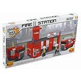 Click Bricks Fire Station Set (253-Piece) [並行輸入品]