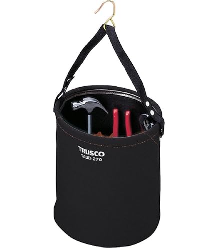 Amazon.co.jp: コヅチ(KOZUCHI) 6号帆布 電工用バケツ ホワイト 直径30