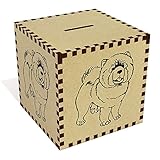 Large ' Chow Chow Dog ' Money Box /貯金箱( mb00050108 )