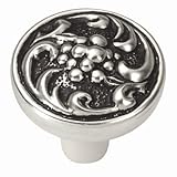 Mayfairマッシュルームノブ[ 4 ]のセット仕上げ:サテンアンティークシルバー