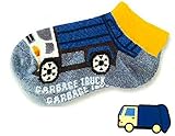 車下 キッズソックス 【 ゴミ収集車 】子供用 くつした 16～20cm 働く車 靴下