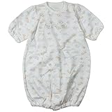 《年間定番》Babbun(バブーン)(日本製) 接結ラインアニマルPtコンビドレス 50cm ~ 60cm /OW NO.KK-31-3664