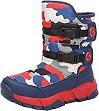 [Putu] スノーブーツ キッズ ジュニア ブーツ 女の子 男の子 防水 保暖 子供 スノーシューズ ウインターブーツ 16.0cm