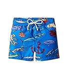 [ドルチェアンドガッバーナ] Dolce & Gabbana Kids ボーイズ Mare Fish Swim Trunk (Infant) 水着 Blue 6-9 Months [並行輸入品]