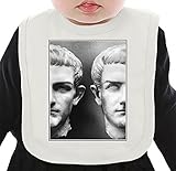Emperor Caligula ネクタイを有する有機ビブ Medium