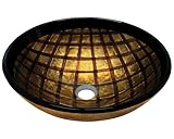 ポラリス洗面台p536 Foil Undertoneガラス容器シンク