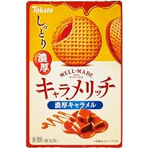 Amazon.co.jp: 東ハト キャラメリッチ濃厚キャラメル 8個入×6個 : 食品