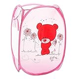 ランダムによるホームランドリーバスケットランドリーバッグ衣類洗濯物用かごストレージ玩具オーガナイザー