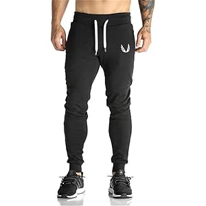 SHANLIANG メンズ トレーニングパンツ ジム ジョガーパンツ フィットネス スリム スウェットパンツ 筋トレ 通…