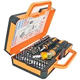 iHuniu,Inc. ラチェットドライバーセット 64個セット T型トルクス ソケットレンチ等 特殊ドライバー対応 ドライバーセット ラチェット式