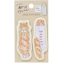 Amazon.co.jp: トコロコムギ しっかり貼れるピタふせん Mサイズ