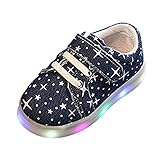 LEDスニーカー シューズ 光る 発光靴 子供用 キッズシューズ 発光シューズ 13cm-18.2cm 男女兼用 hibote ホワイト 25=内径15cm