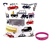 Printing Baby Cloth Diaper Laundry Wet and Dry Bags Car by Firetea