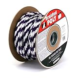 Lehigh Group .63in. X 200ft. Purple &amp;amp;amp; White Polypropylene Solid Braid Multifilament - Pa