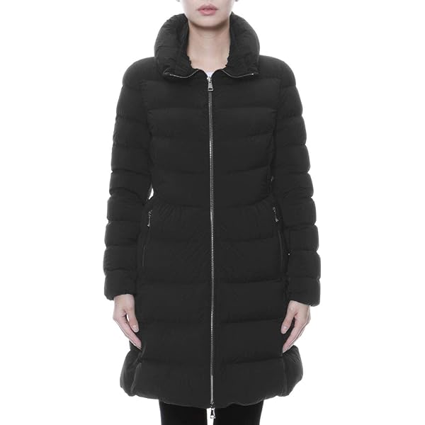 MONCLER モンクレール　BETULONG ダウンコート　ブラック MONCLER モンクレール BETULONG GIUBBOTTO フーディー ロング