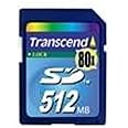 Transcend SDカード 80倍速 512MB TS512MSD80