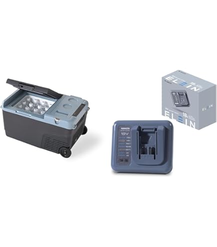 Amazon.co.jp: 【セット品】 山善 ELEIN ポータブル保冷温庫