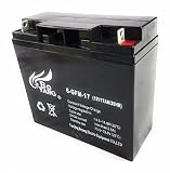 12v17Ah ディープサイクル バッテリー 横向き可 室内使用可 ソーラー発電に！