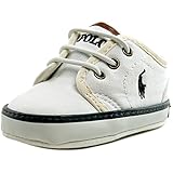 Ralph Lauren Layette Jeethan ベビー 米国 1 ホワイト スニーカー [並行輸入品]