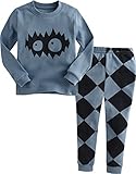 [Vaenait Baby]キッズ12ヶ月-9歳綿100％ルームウェア長袖パジャマ寝間着上下セット Imp Mask S
