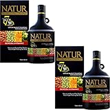 NATUR　シャンプー　140ml×２個セット　オリーブオイル＆ビタミンE　［海外直商品］