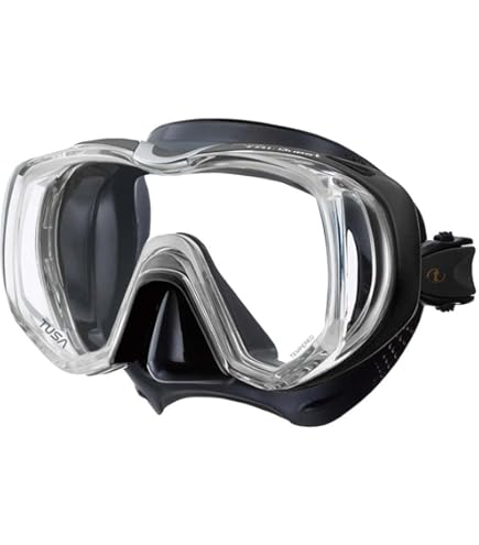 Amazon | CRESSI Big Eyes Evolution Mask Sil Black/Frame Black